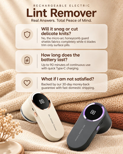 Rechargeable Electric Lint Remover