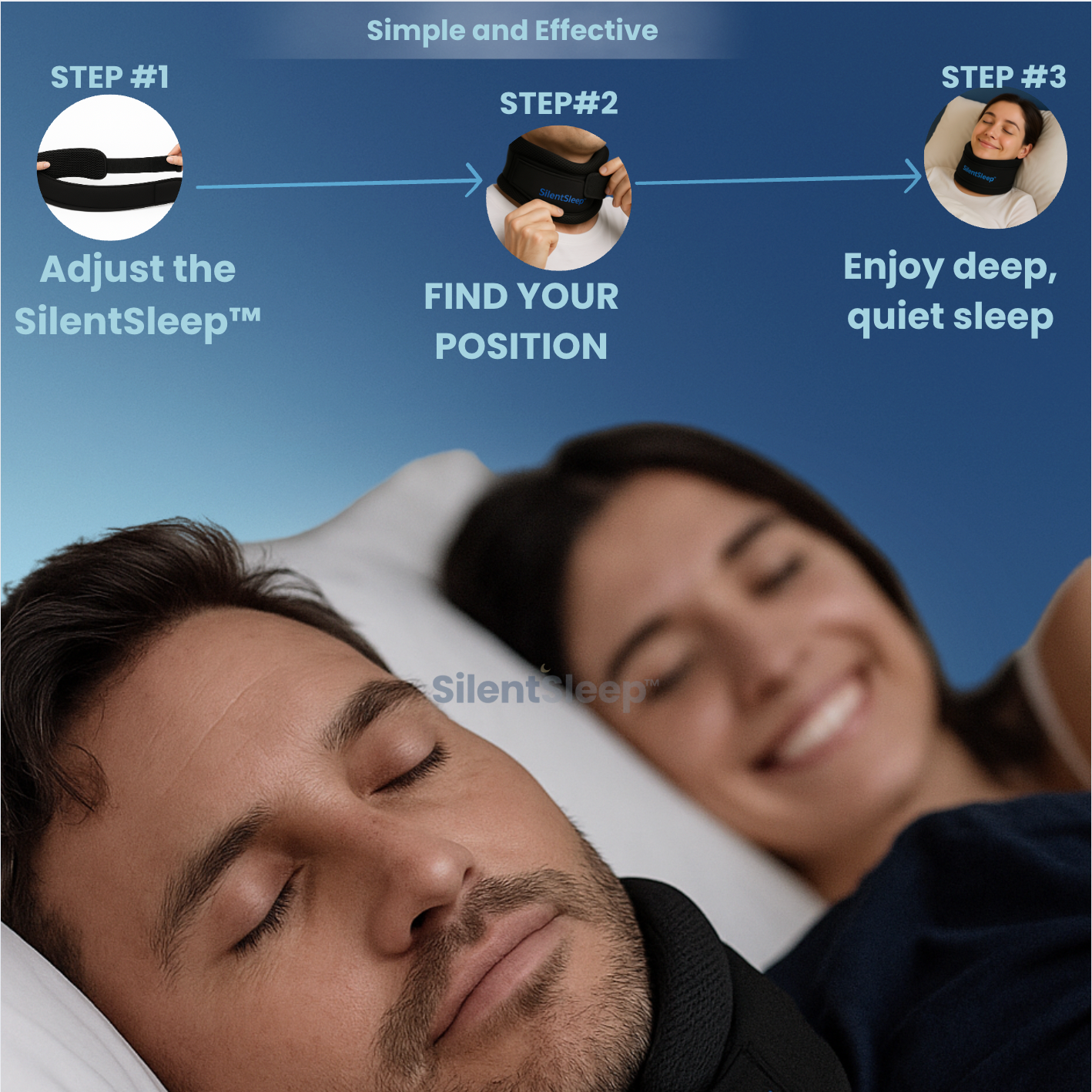 HIPNIA SilentSleep™ Sleep Without Snoring!!
