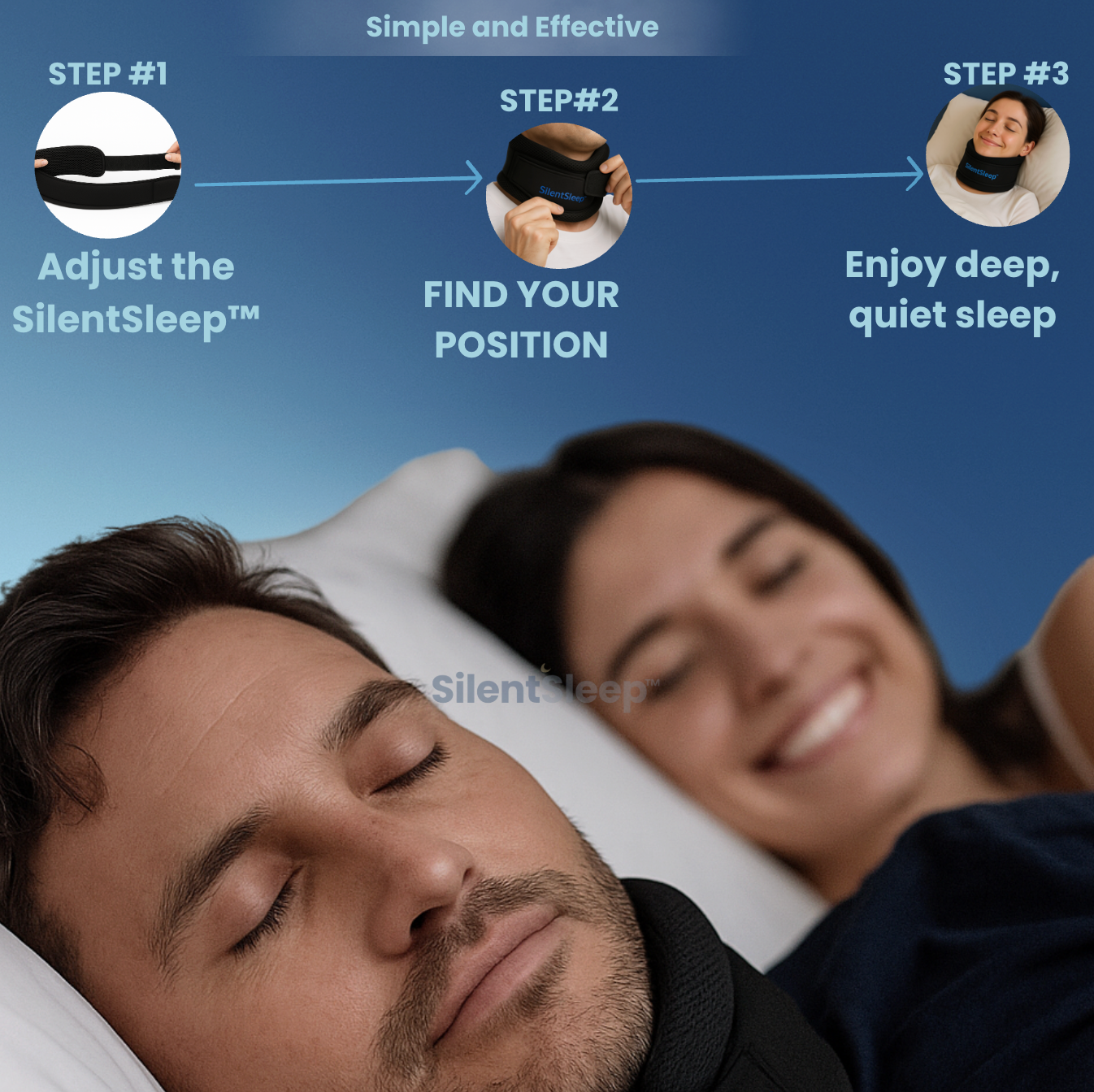 HIPNIA SilentSleep™ – SLEEP WITHOUT SNORING!!